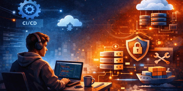 How much DevOps should you know as a beginner web developer? cover image