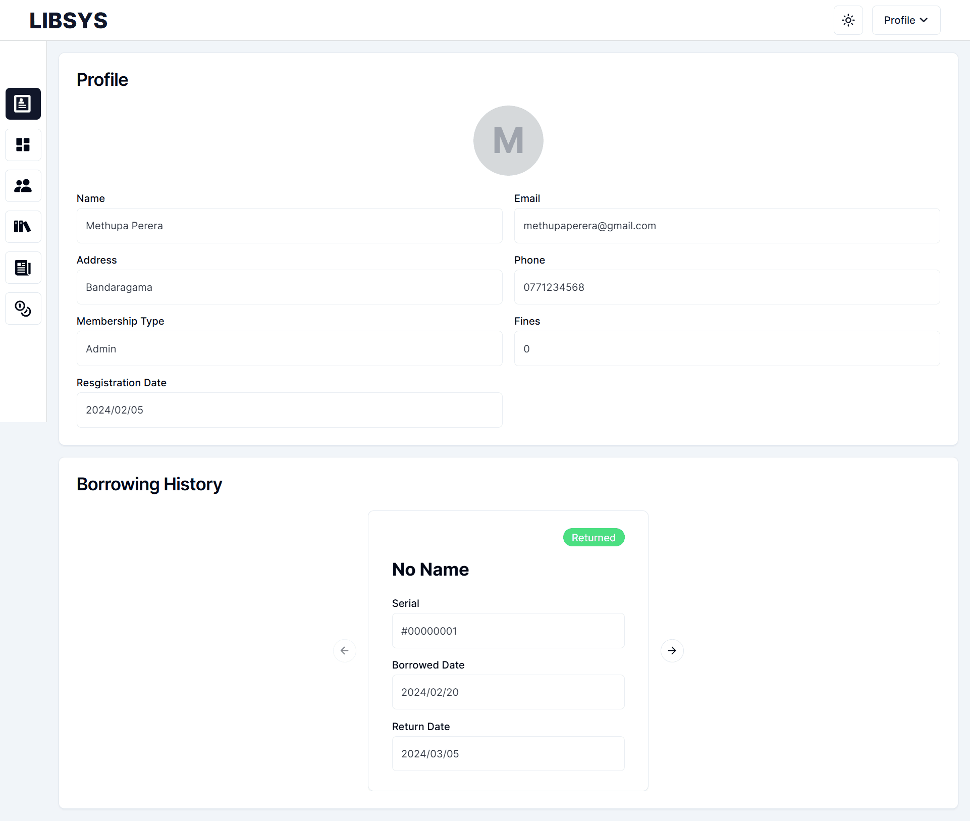 Libsys - Library Management System screenshot 3